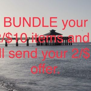 2/$10 bundle your 2/$10 items